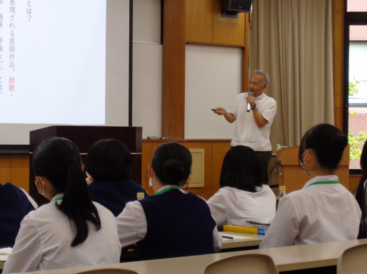 松江東高校1年生　来学!